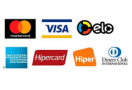 VISA, MASTERCARD, ELO, BANDEIRAS, CARTÕES